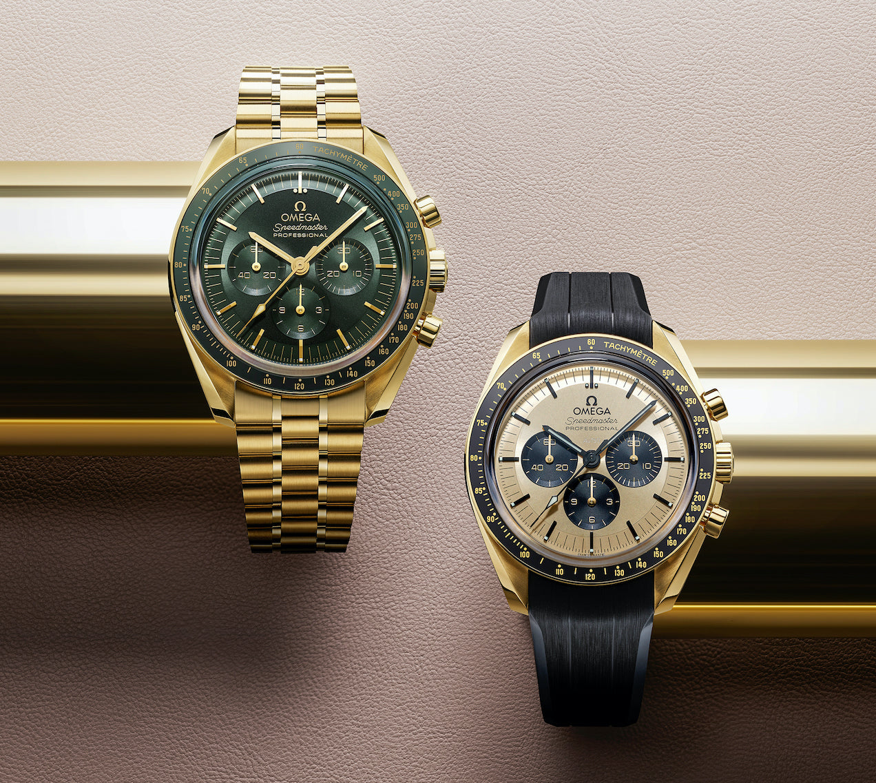 Omega Speedmaster Moonwatch Moonshine Gold