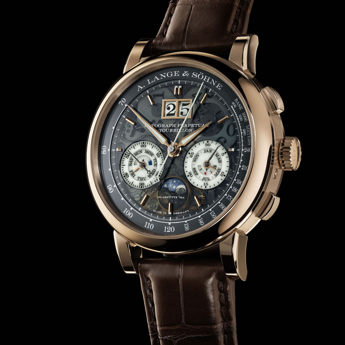 A. Lange & Söhne Datograph Perpetual Tourbillon Honeygold Lumen