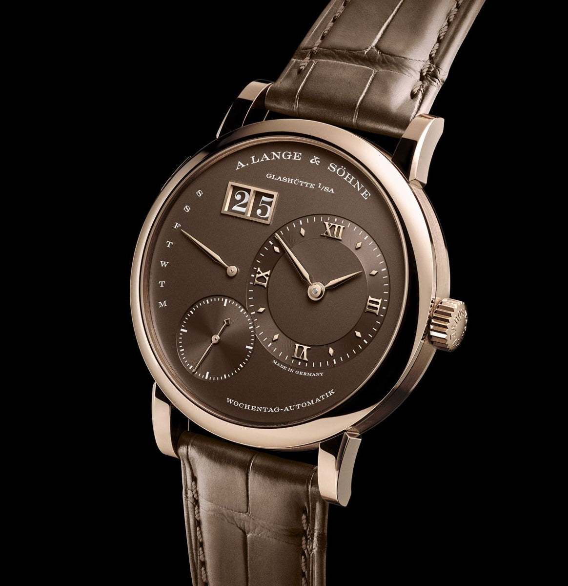 A. Lange & Söhne Lange 1 Daymatic Honeygold – Element iN Time NYC