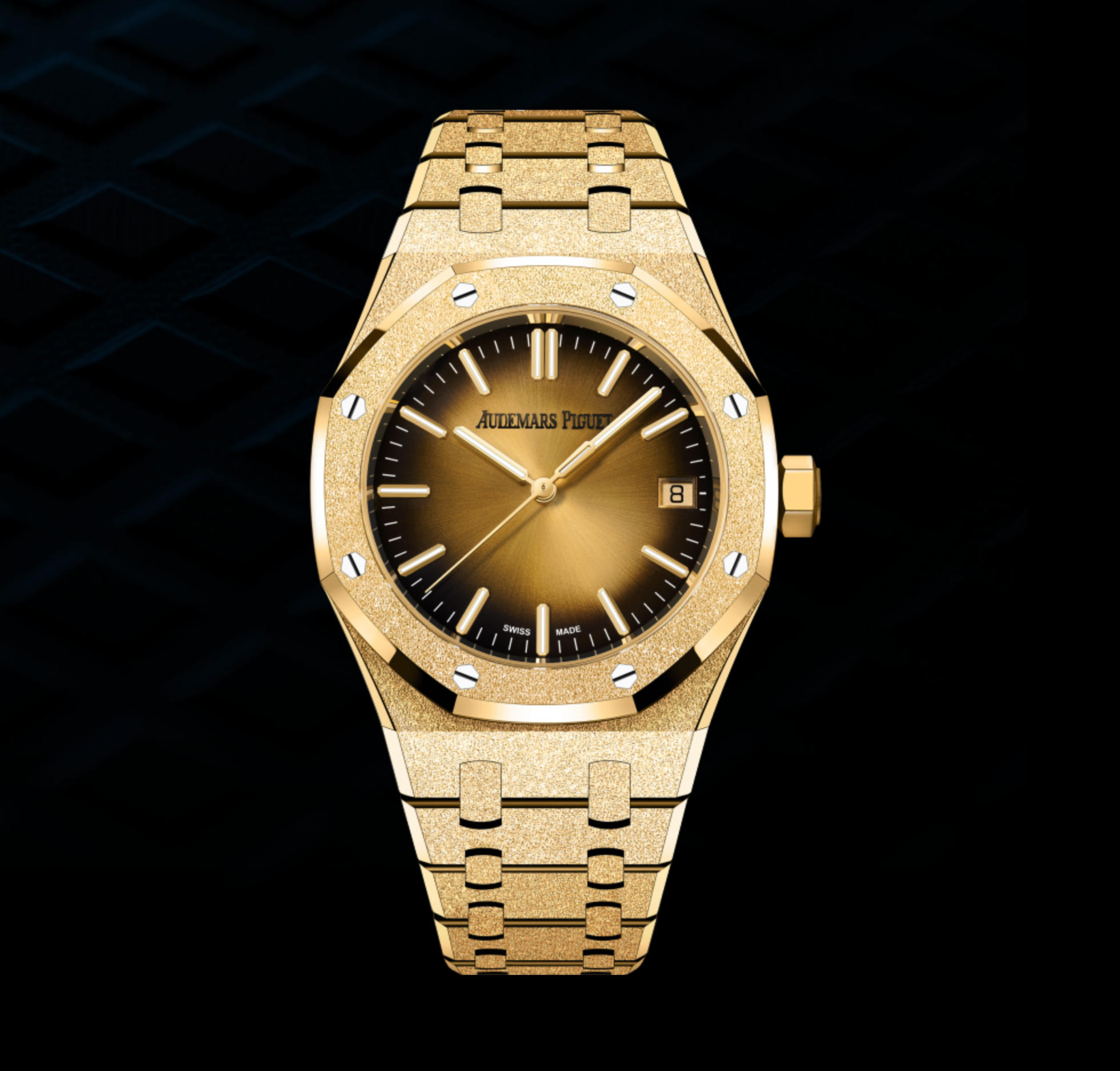 Audemars Piguet Royal Oak Selfwinding Frosted Gold