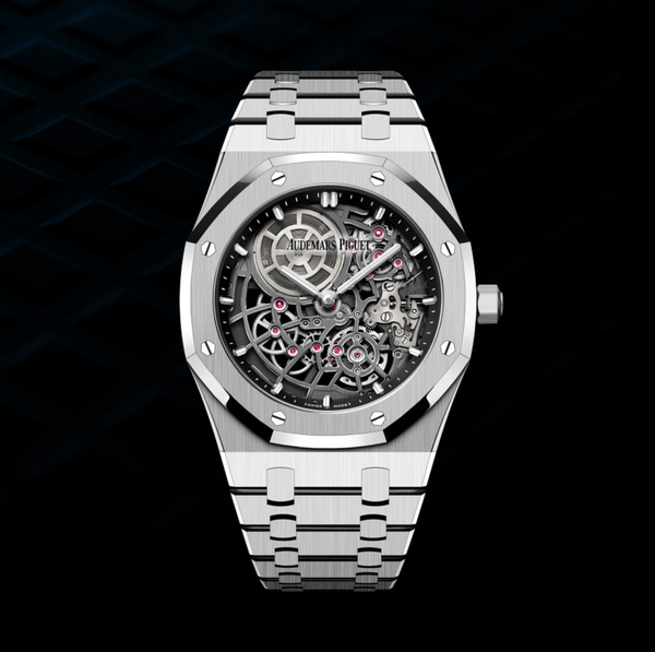 Audemars Piguet Royal Oak Jumbo Extra Thin Openworked IN White Gold Audemars piguet royal oak jumbo extra thin openworked in white gold