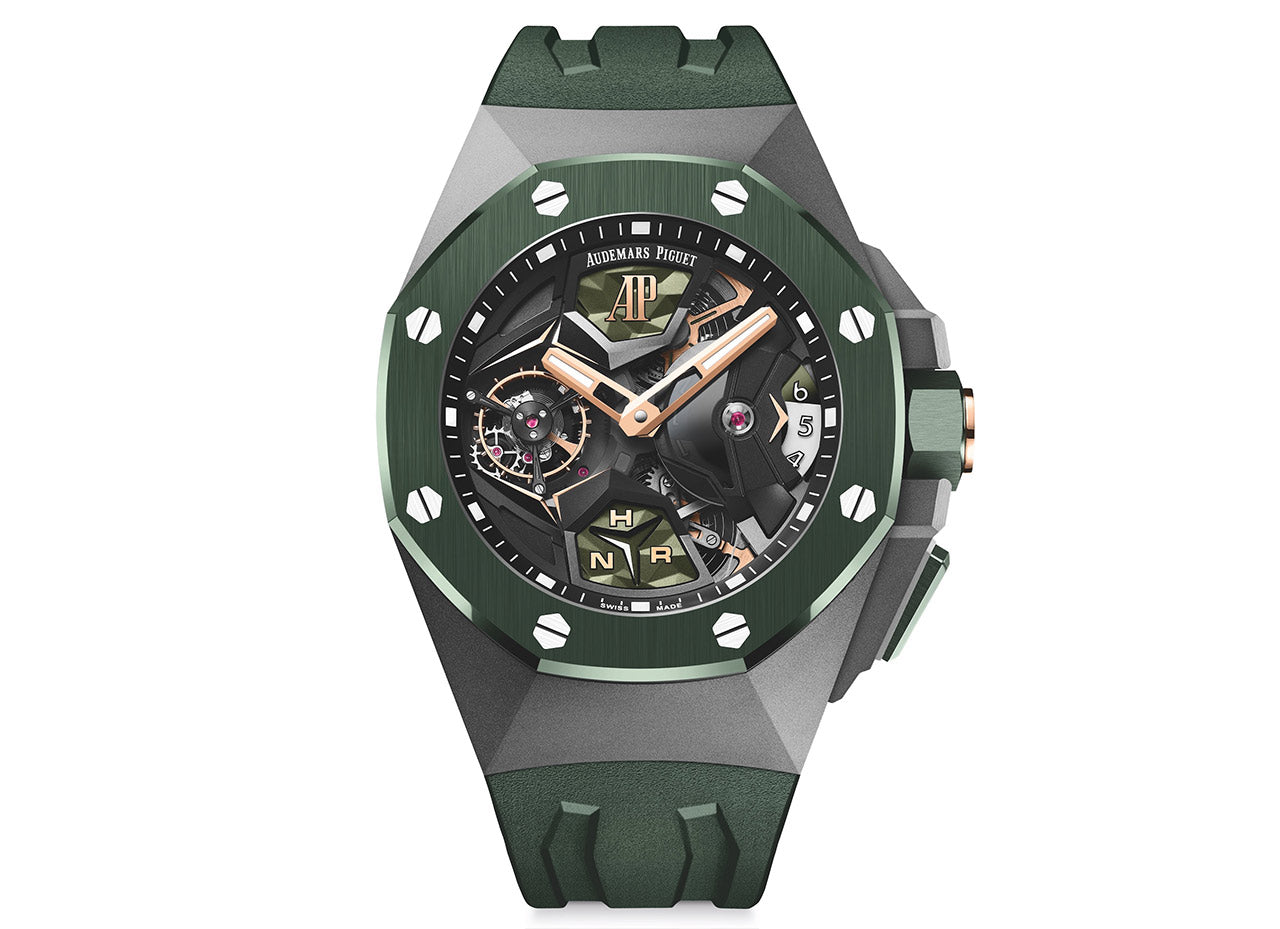 Audemars Piguet Royal Oak Concept Flying Tourbillon GMT iN Green