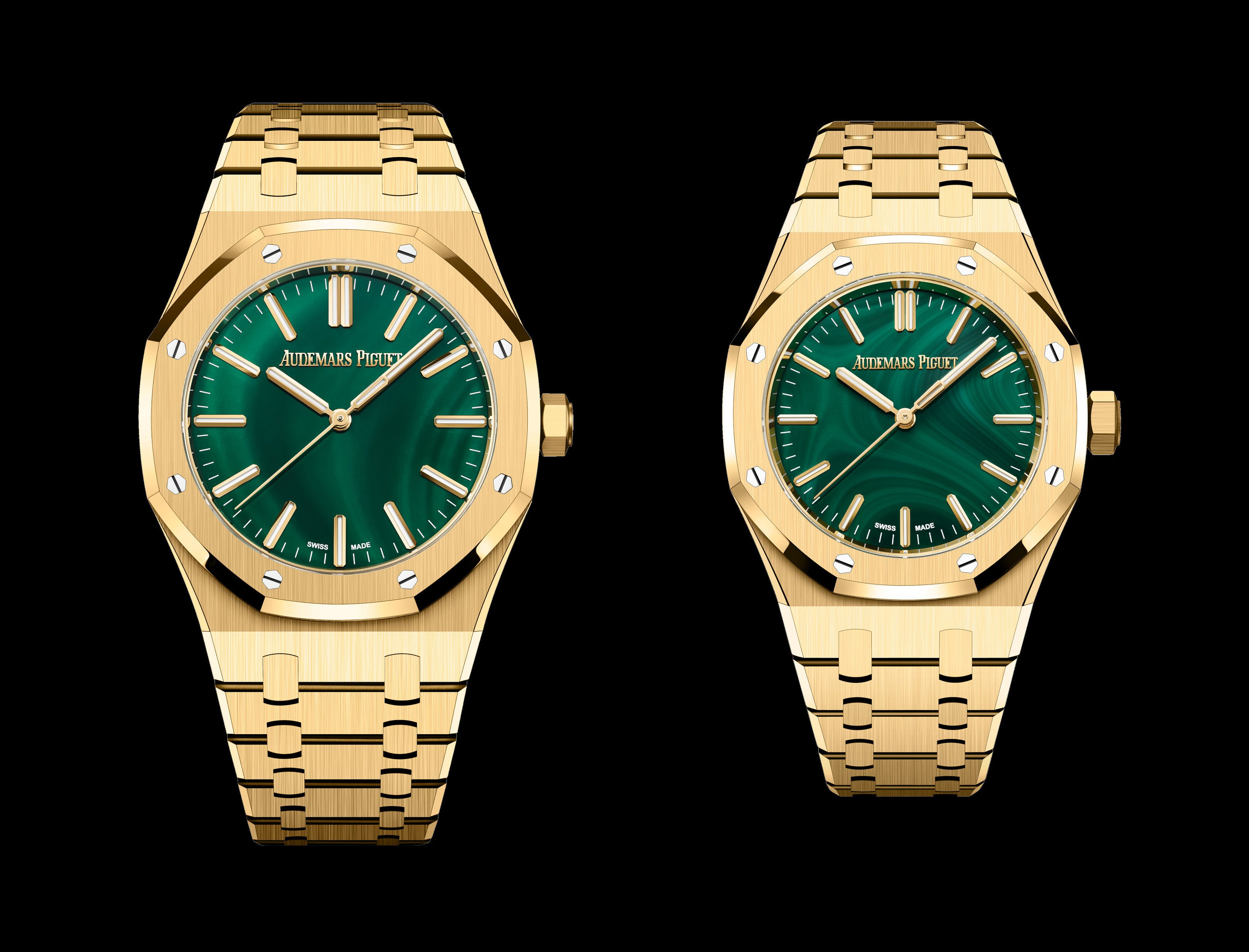 Audemars Piguet Royal Oak Selfwinding Green Malachite Dial