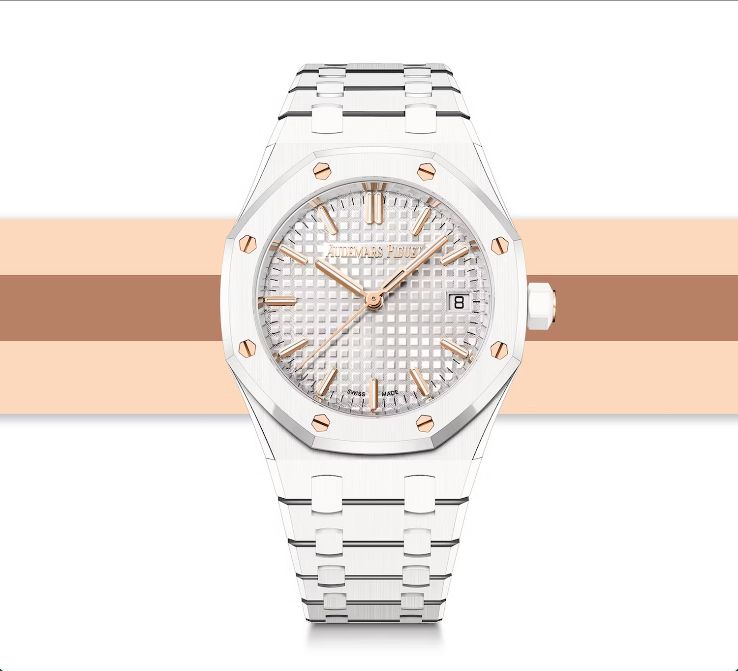 Audemars Piguet Royal Oak White Ceramic – Element iN Time NYC