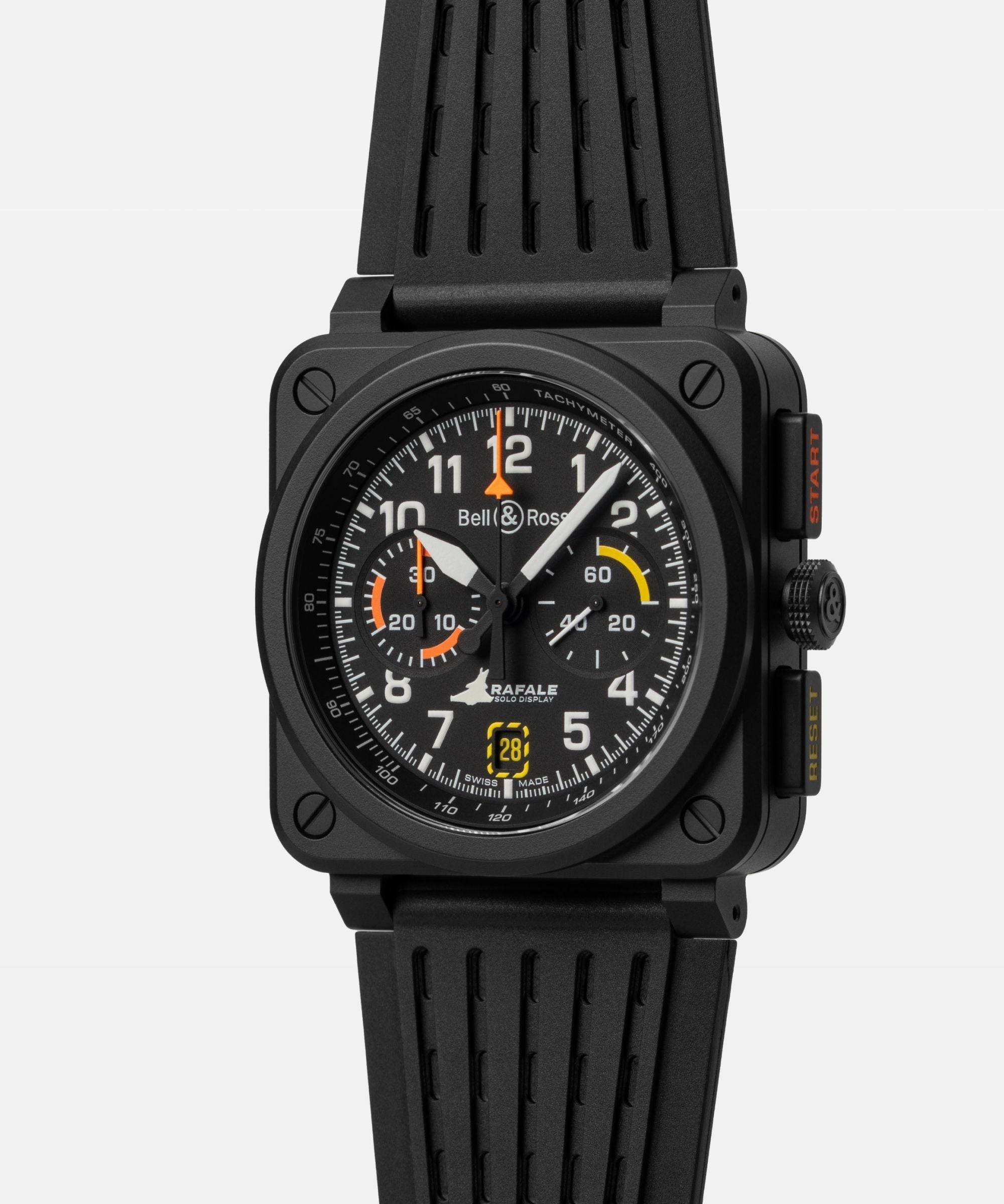 ハル hr910 Bell & Ross BR-03 Chrono Rafale Solo Display – Element iN Time NYC