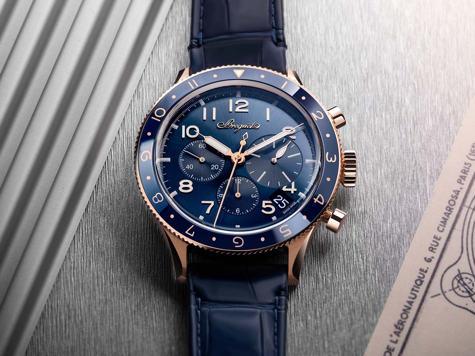 ベラドンナ Breguet Type XX Chronograph 2067 iN Rose Gold – Element iN Time NYC