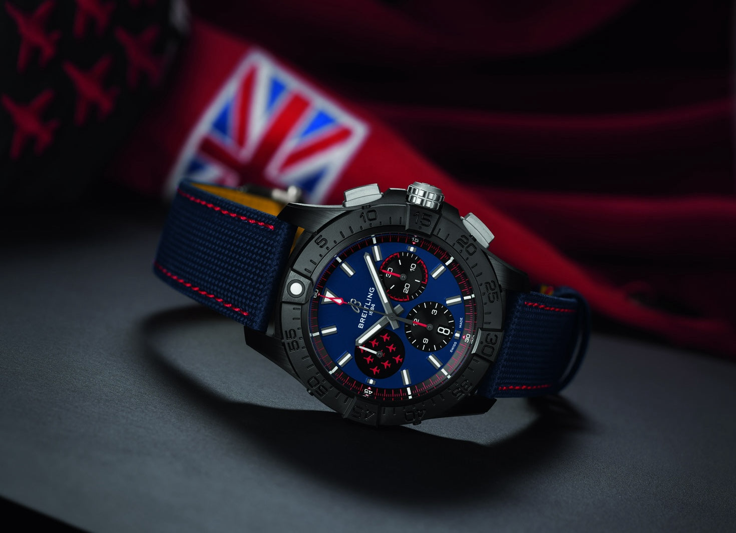 Breitling Avenger Red Arrows 60th Anniversary Collection