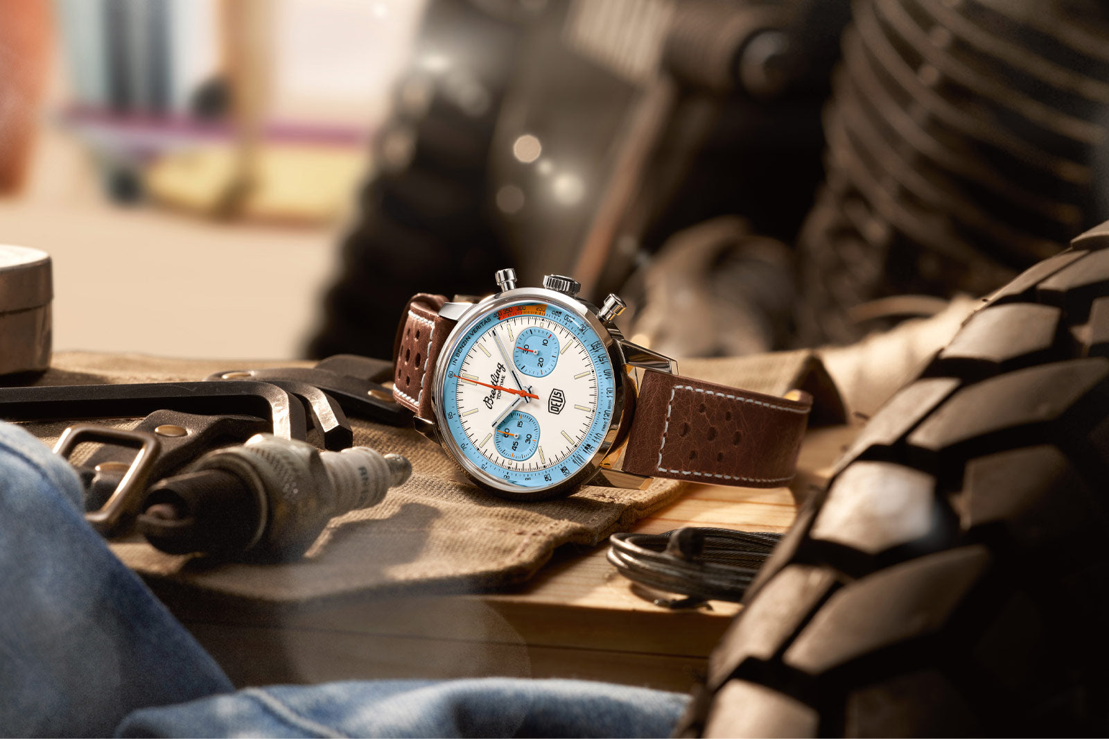 Breitling Top Time Deus iN Blue