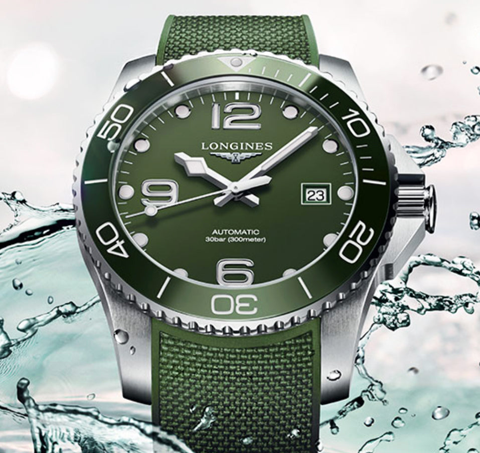 Longines HydroConquest Green – Element iN Time NYC
