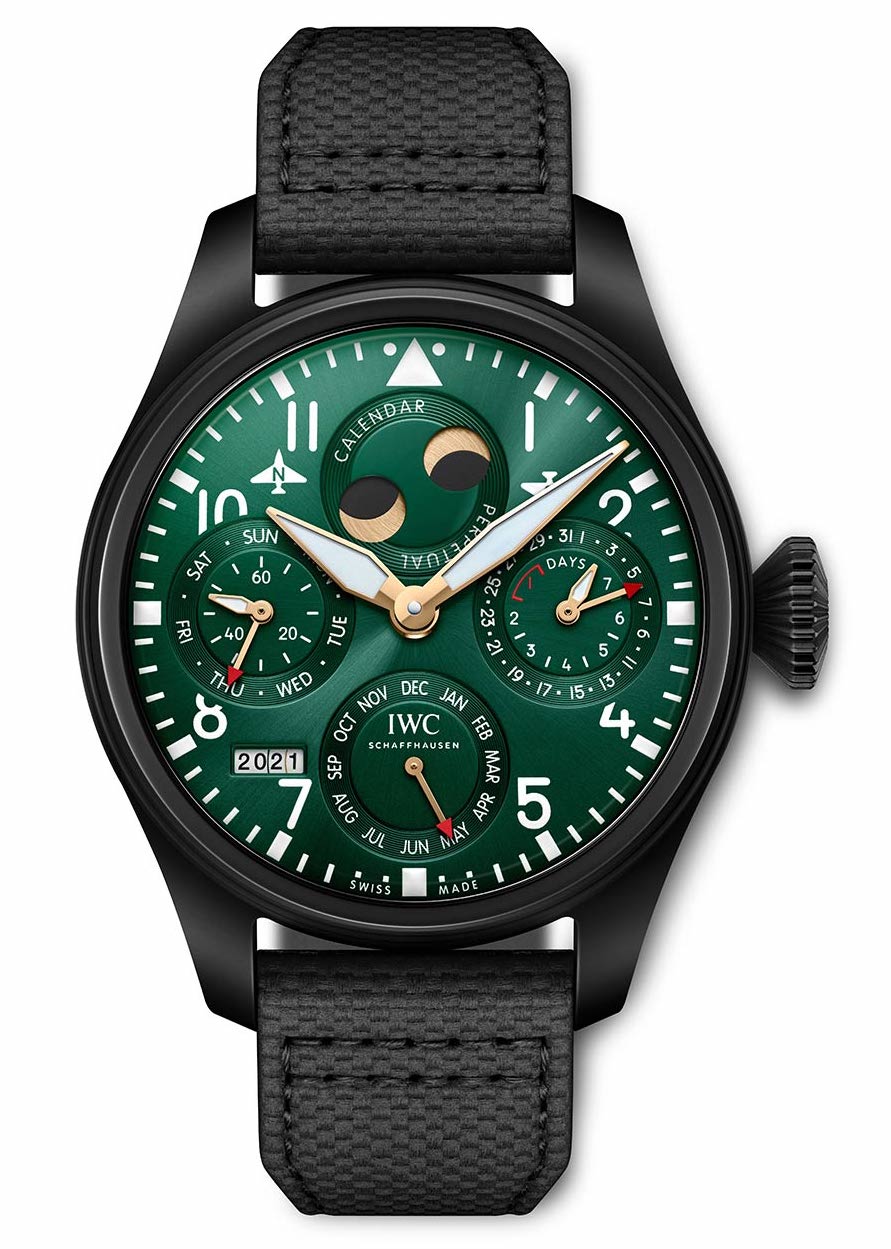 IWC Big Pilot’s Watch Perpetual Calendar Edition Racing Green