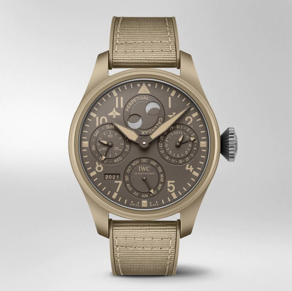 IWC Big Pilot’s Watch Perpetual Calendar Top Gun Edition “Mojave Desert”