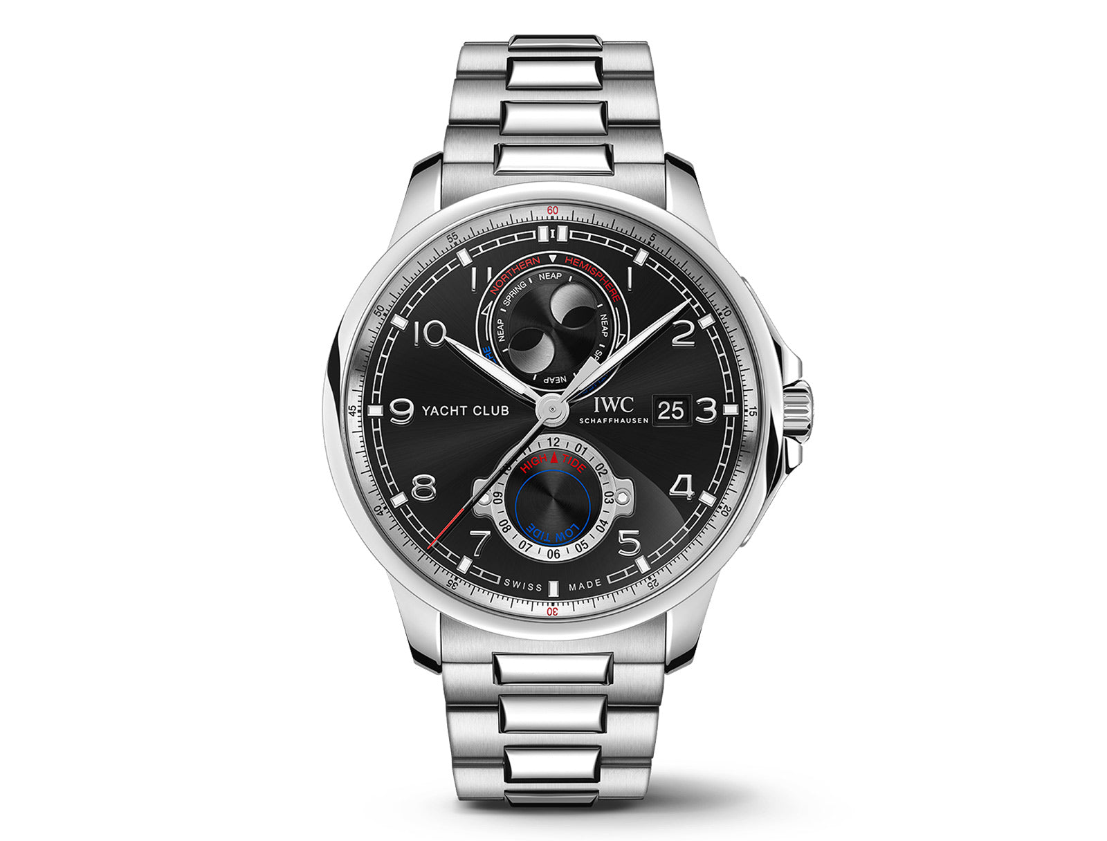 IWC Portugieser Yacht Club Moon & Tide iN Steel – Element iN Time NYC