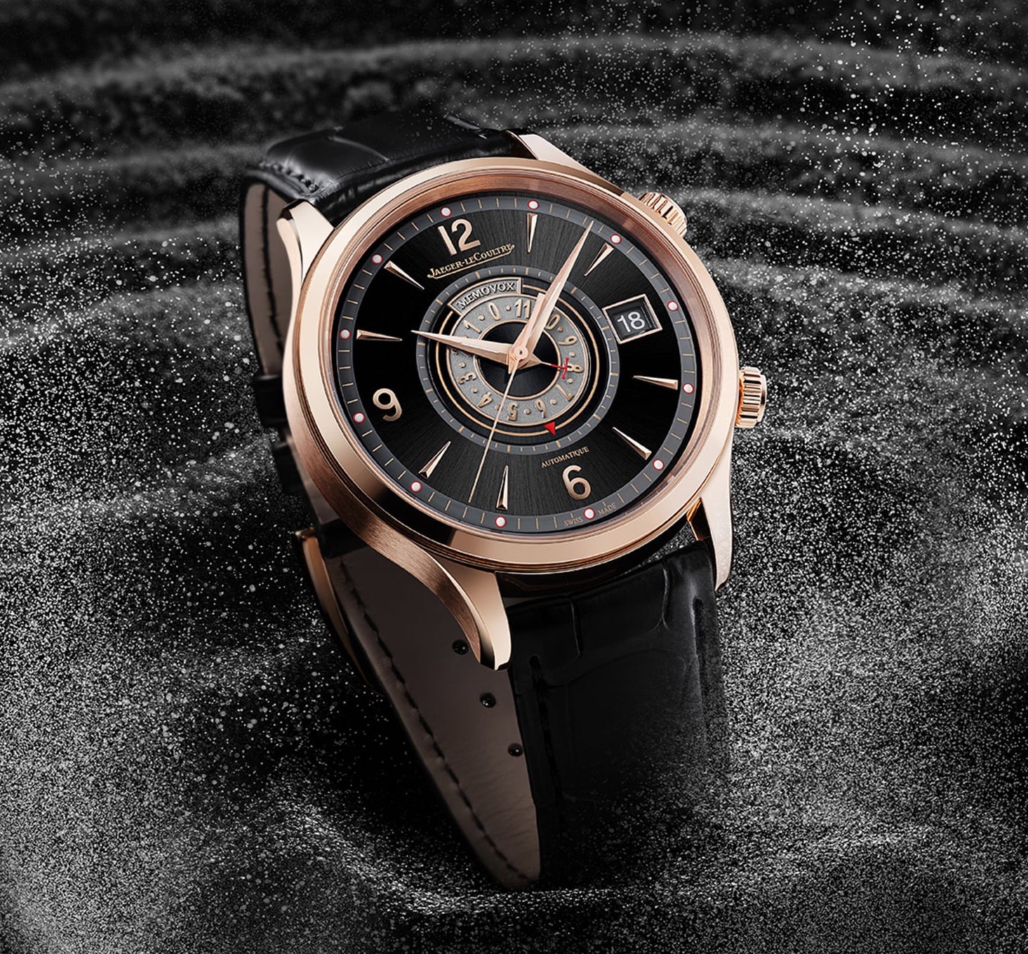 Jaeger-LeCoultre Master Control Memovox Timer iN Rose Gold