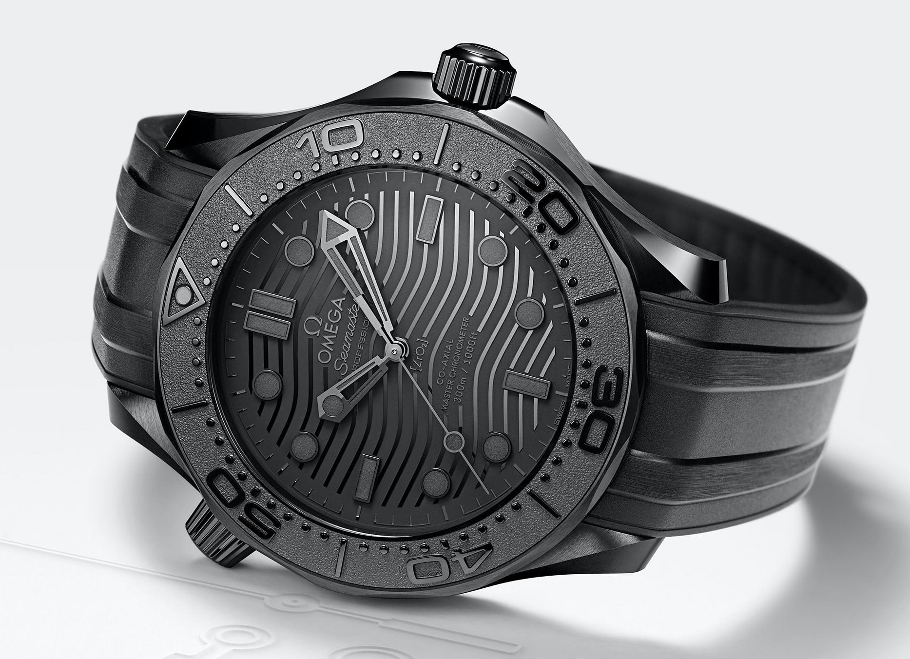 Omega Seamaster Diver 300M Black Black