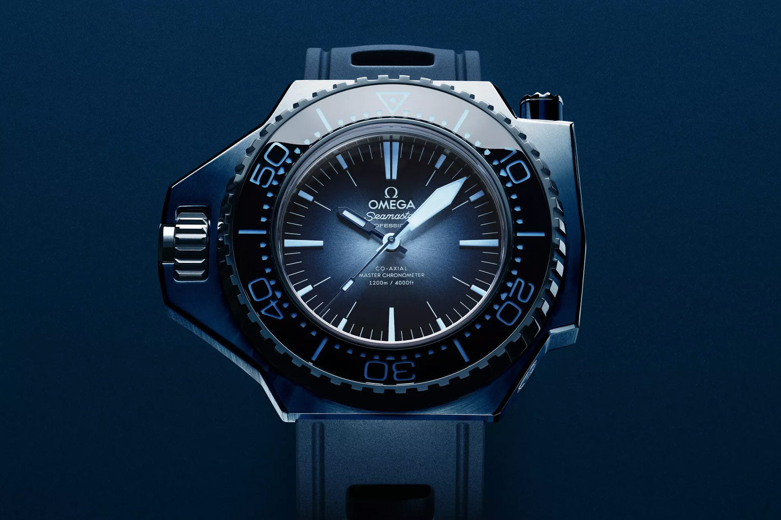Omega Seamaster Ploprof 1200M iN Summer Blue  – Element iN