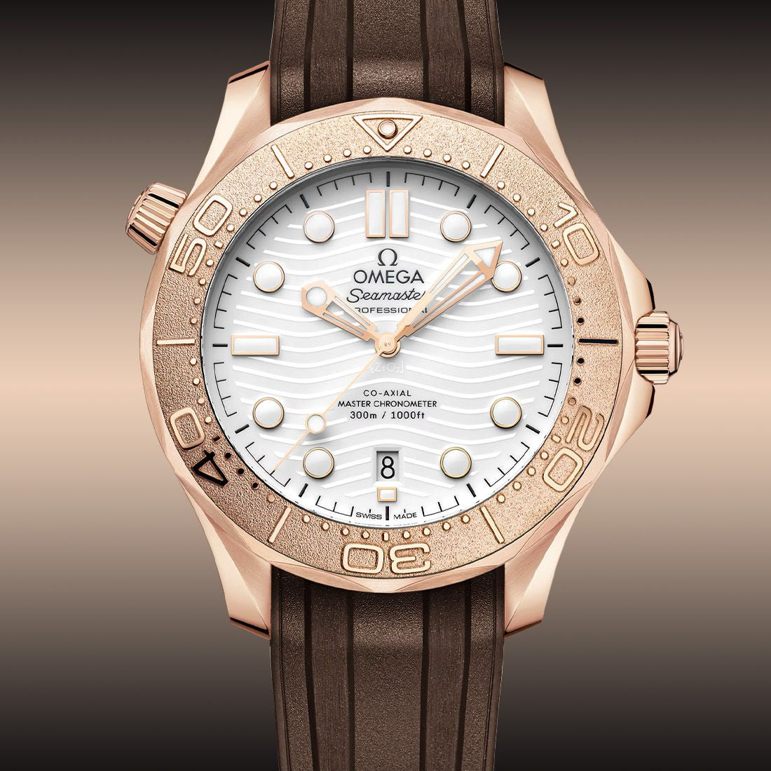 Omega Seamaster Diver 300M Sedna Gold