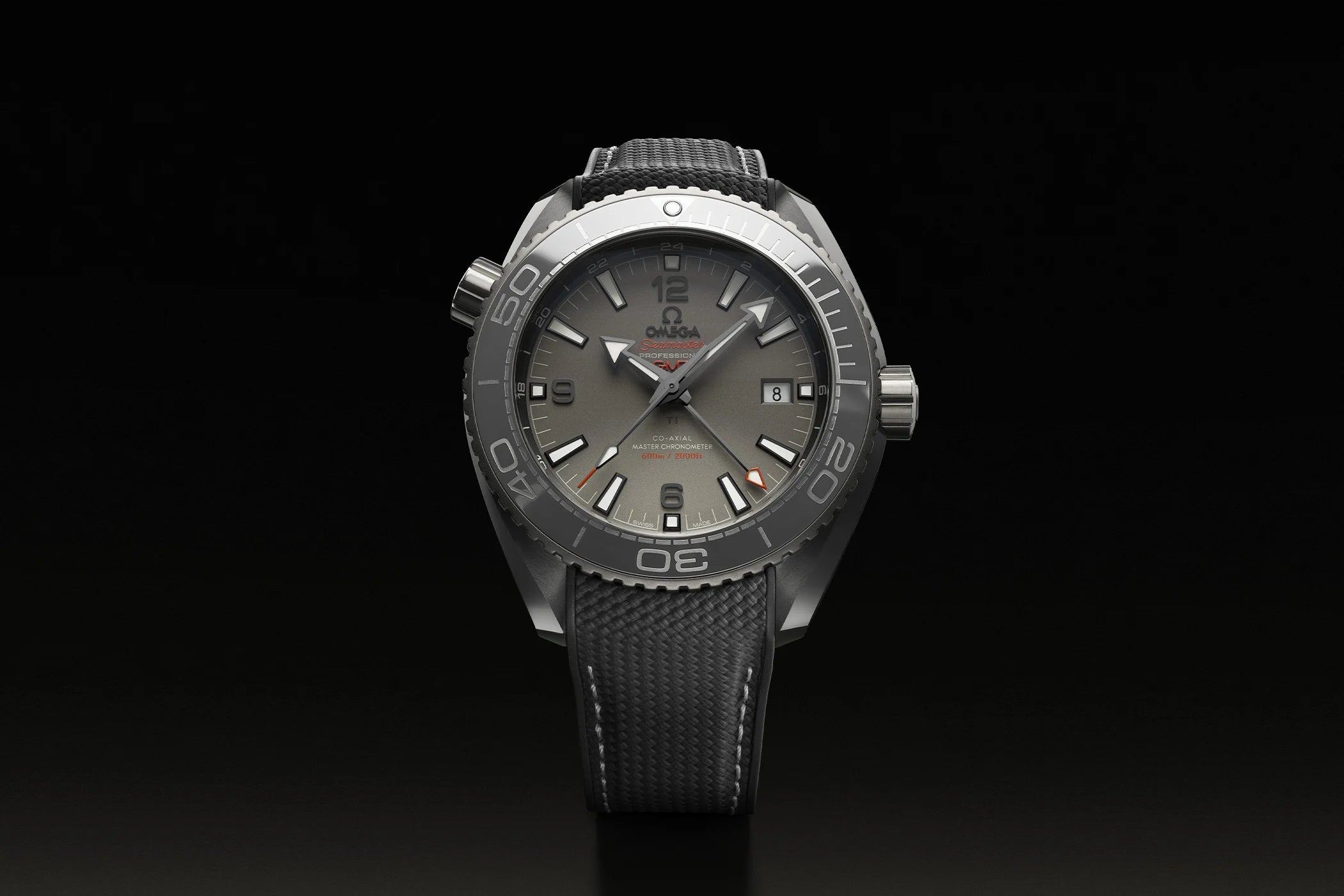 Omega Seamaster Planet Ocean Dark Grey GMT