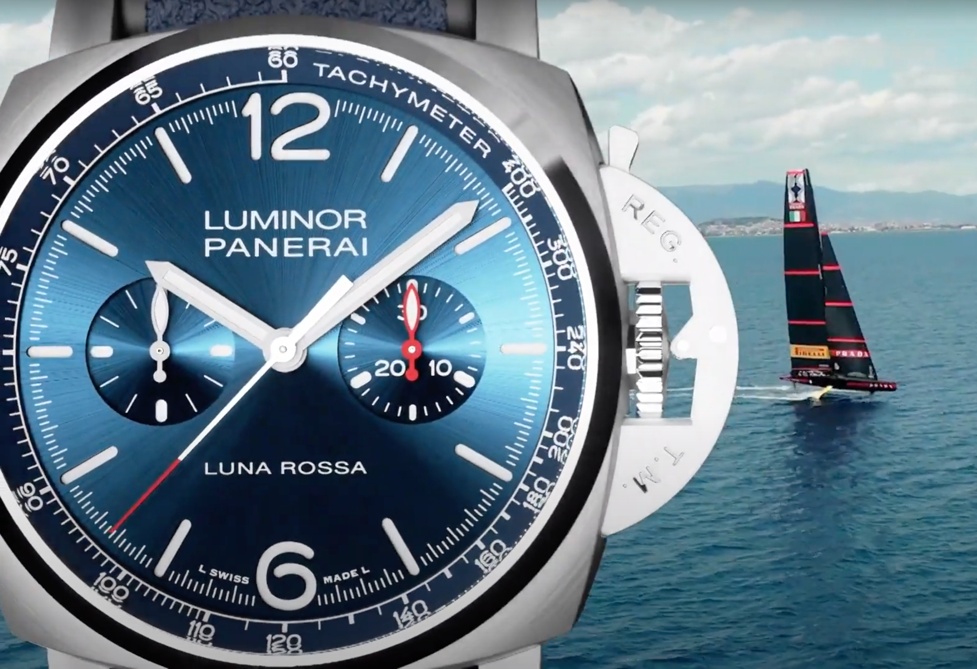 Panerai Luminor Chrono Luna Rossa PAM01303