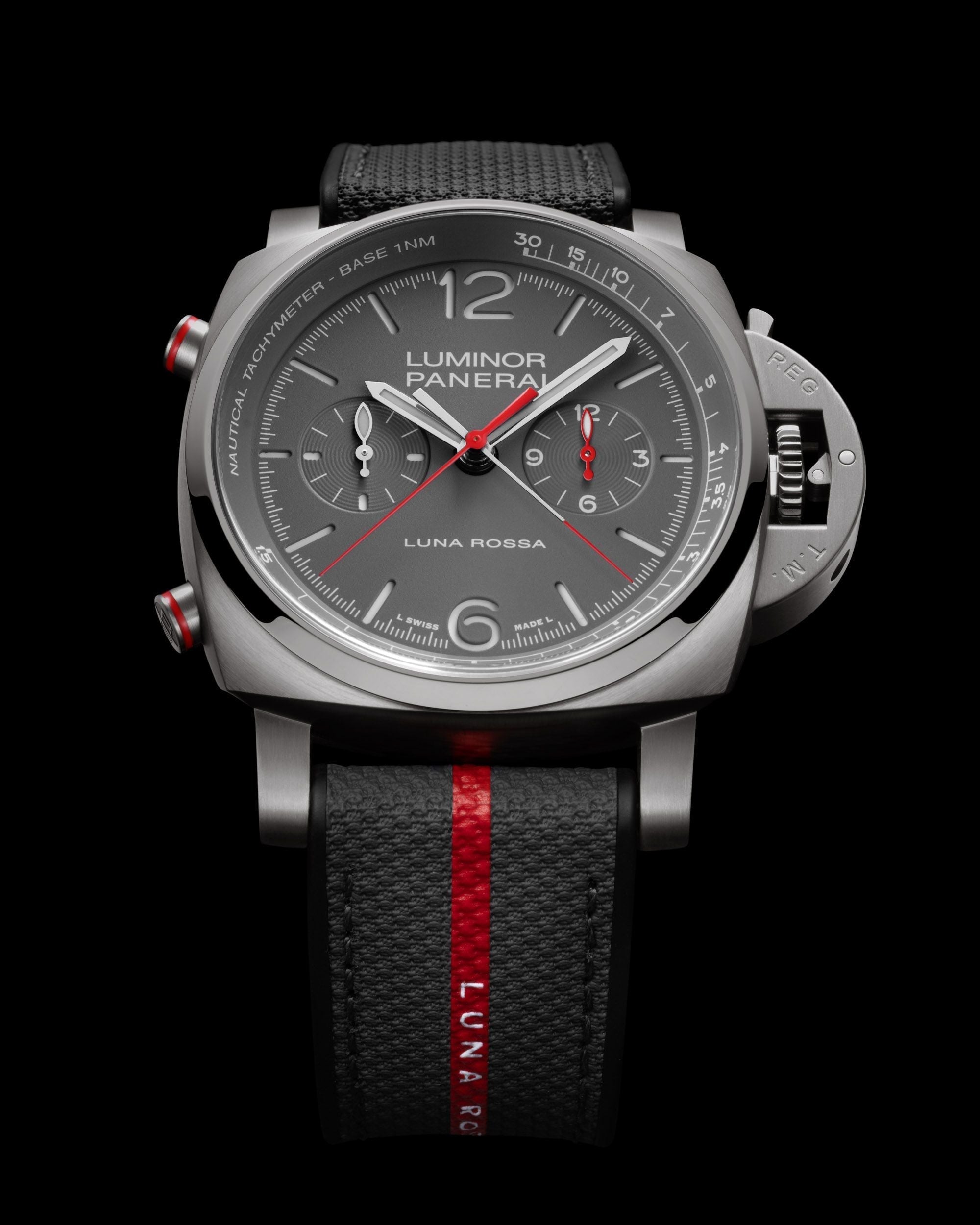 Panerai Luminor Chrono Flyback Luna Rossa PAM01654 – Element iN
