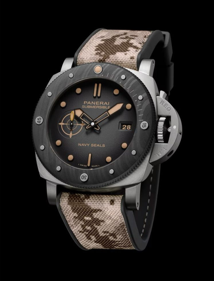 Panerai Submersible NAVY SEALS Titanio PAM01669