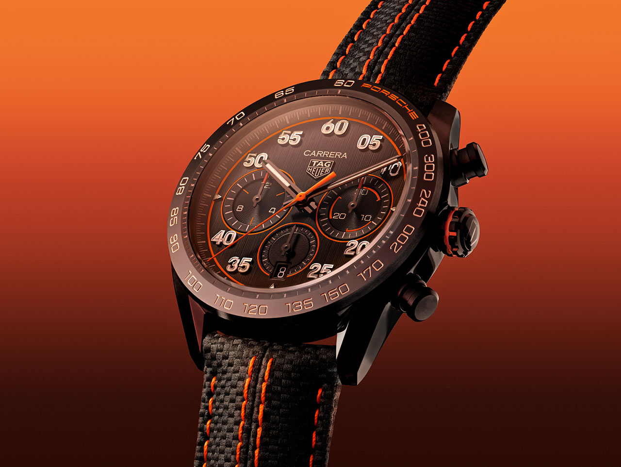 TAG Heuer Carrera Chronograph X Porsche Orange Racing