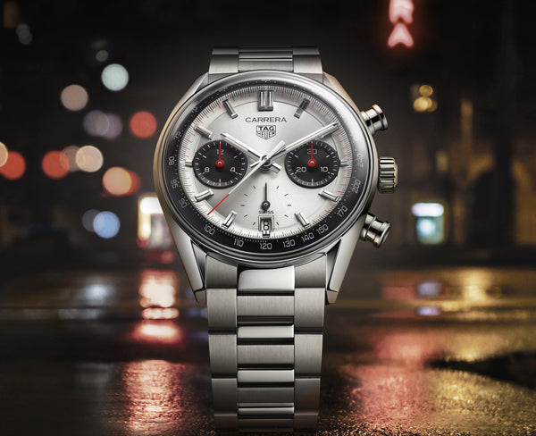 TAG Heuer Carrera Chronograph with Silver Panda Dial