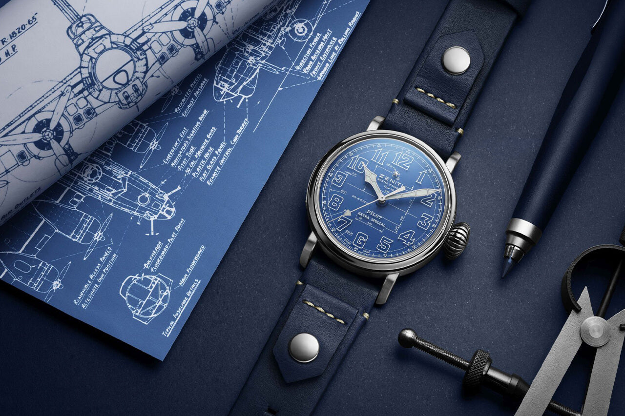 Zenith Pilot Type 20 Blueprint Limited Edition – Element iN Time NYC