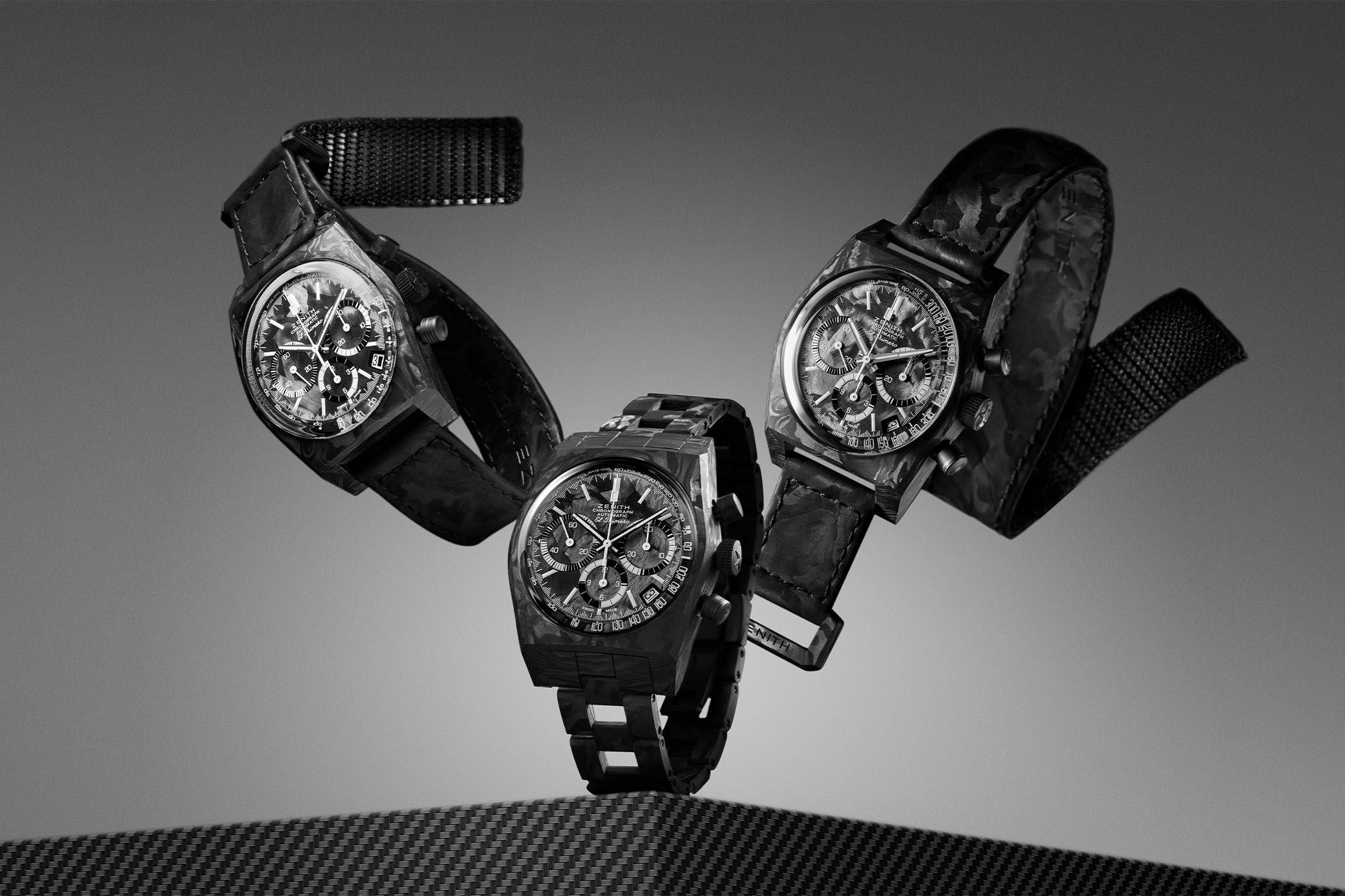 REVO ALXθ 1000S Zenith x Revolution Chronomaster Revival Cover Girl Carbon