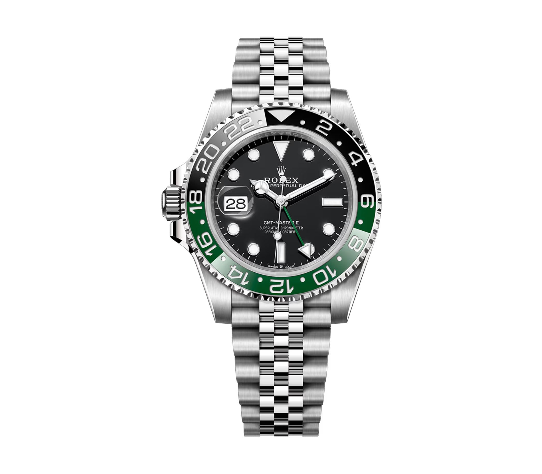 Rolex GMT-Master II Lefty Sprite on Jubilee 126720VTNR – Element