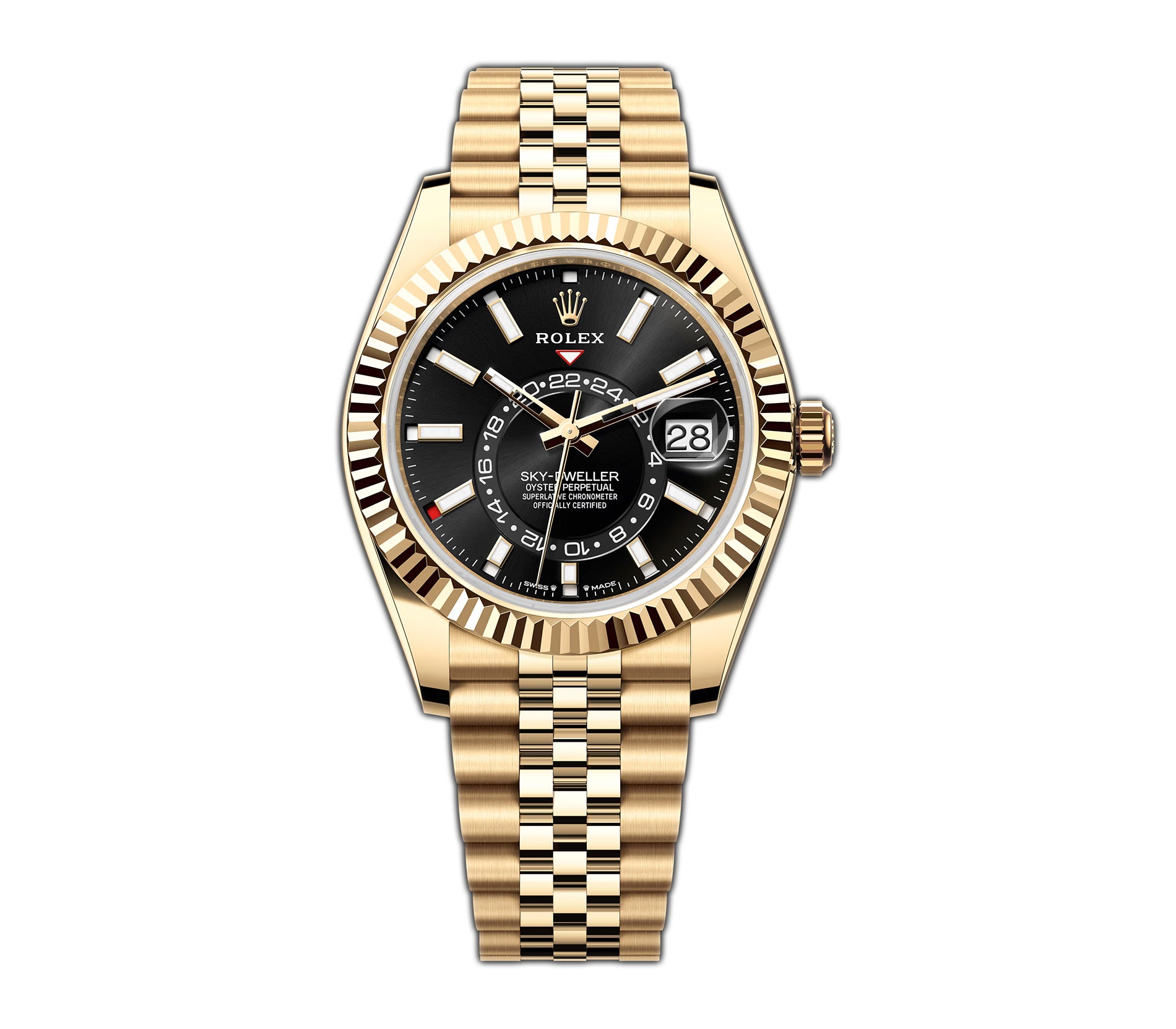 Rolex Sky Dweller 42mm Black Dial 18k Yellow Gold Jubilee 336938 rolex-sky-dweller-42mm-black-dial-18k-yellow-gold-jubilee-336938