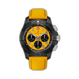 44mm B01 Night Mission Ceramic Chronograph Yellow Dial