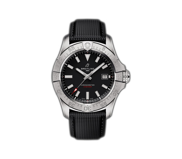 42mm Stainless Steel Black Dial