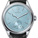 39mm Platinum Ice Blue Dial