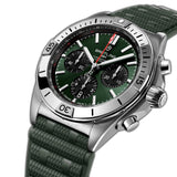 42mm Steel Green Dial B01 Chronograph