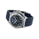 42mm Steel Blue Dial B01 Chronograph