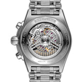 42mm Green Dial B01 Chronograph Stainless Steel Bracelet