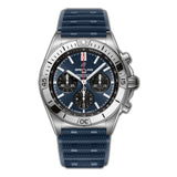 42mm Steel Blue Dial B01 Chronograph