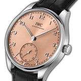 40mm Stainless Steel Pink Dial