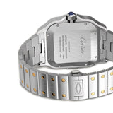 45mm XL Steel & 18k Yellow Gold Silver Dial Chronograph