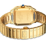 35mm Medium Silver Dial 18k Yellow Gold Automatic