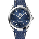 41mm Aqua Terra 150M Steel Blue Dial Automatic