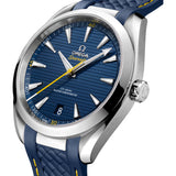 41mm Aqua Terra 150M Steel Blue Dial Auto