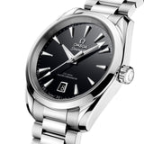 38mm Aqua Terra 150M Steel Black Dial Auto