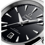 38mm Aqua Terra 150M Steel Black Dial Auto