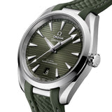 38mm Aqua Terra 150M Steel Green Dial Auto