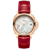 38mm Due Goldtech Madreperla 18k RG MOP Dial