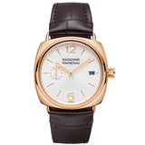 40mm Quaranta Goldtech 18k RG White Dial