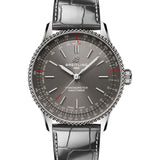 36mm Stainless Steel Grey Dial