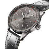 36mm Stainless Steel Grey Dial