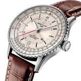 41mm Stainless Steel GMT Cream Dial
